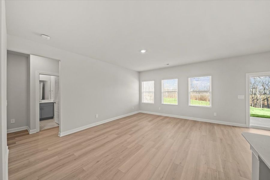 Spacious, unfurnished interior of a new home in The Farm at Wells Creek - Signature Collection, Gray Court (Image 12).