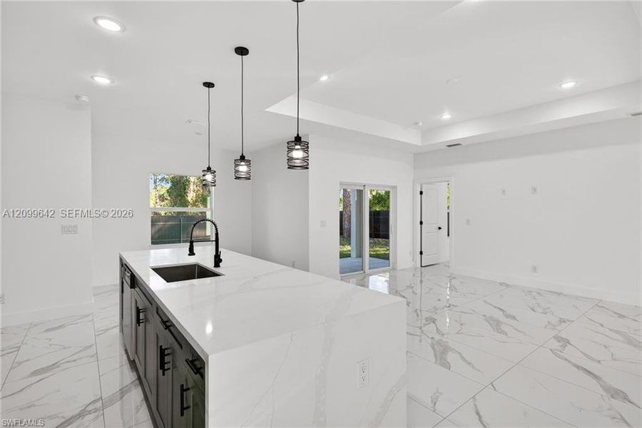 Furnished interior view inside a new home in , Lehigh Acres (Image 8).