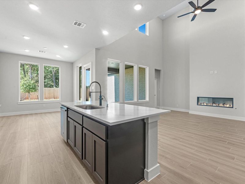 Furnished interior view inside a new home in Clopton Farms, Montgomery (Image 7).
