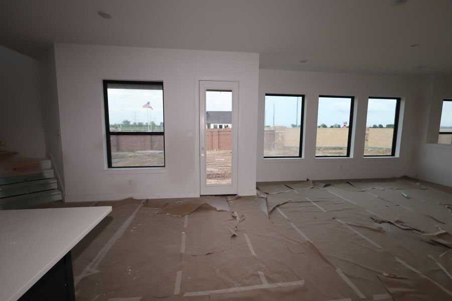In-progress construction of a new home in Sienna - Grove Collection, Missouri City, TX (Image 8). In-progress construction of a new home in Sienna - Grove Collection, Missouri City, TX (Image 8).