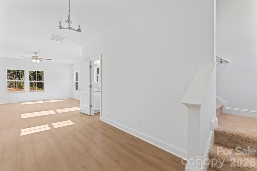 Spacious, unfurnished interior of a new home in , Albemarle (Image 23).