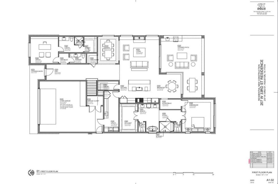 Floorplan, level 1