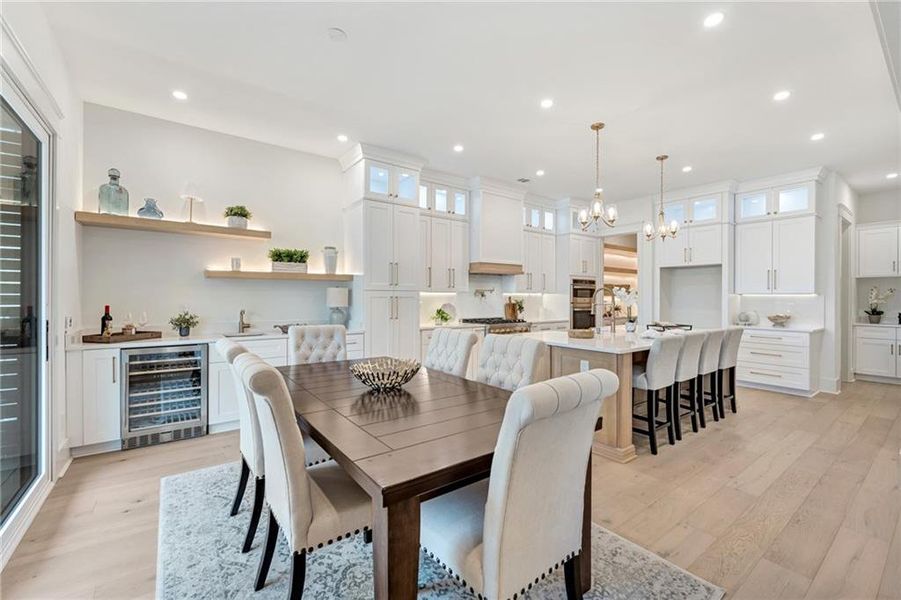 Furnished interior view inside a new home in , Cumming (Image 18).