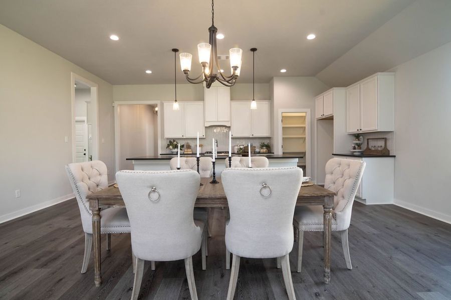 Representative furnished interior of a home built from the The Laurel by Avonley Homes in Greens Prairie Reserve, College Station (Image 8).