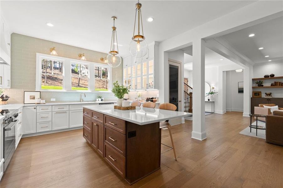 Furnished interior view inside a new home in , Marietta (Image 48). Furnished interior view inside a new home in , Marietta (Image 48).