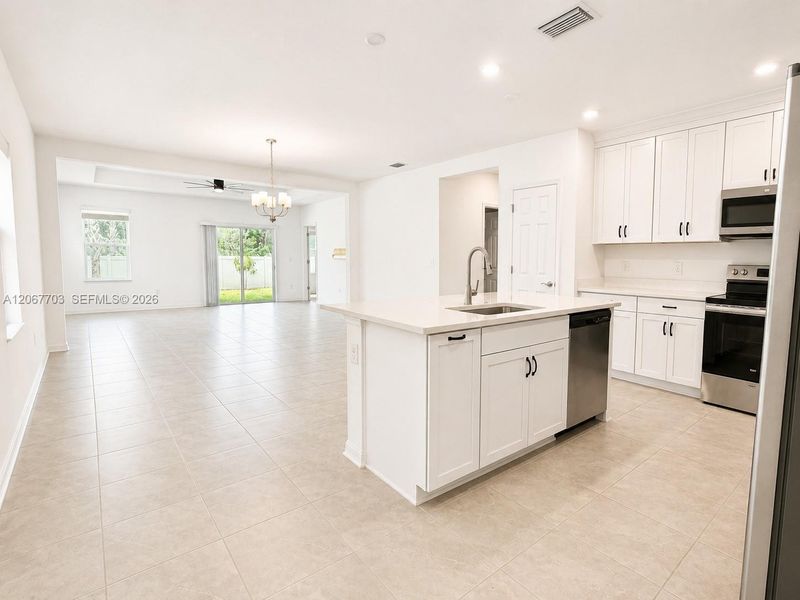 Furnished interior view inside a new home in Summerwoods, Parrish (Image 9).