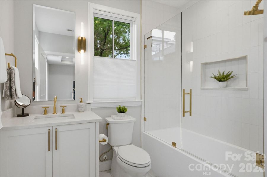 Furnished interior view inside a new home in , Charlotte (Image 42).