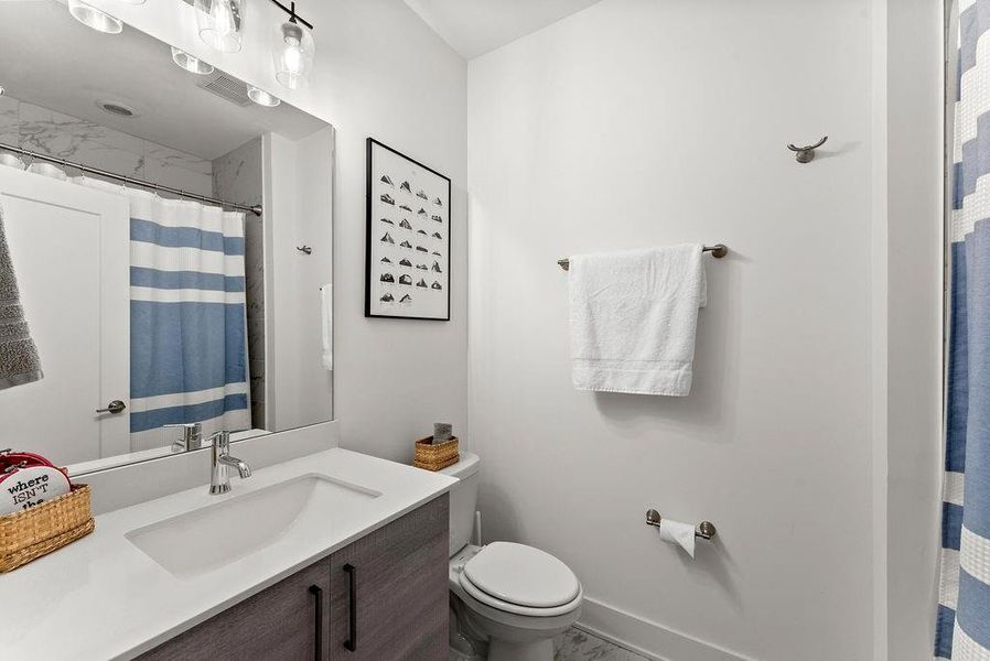 Furnished interior view inside a new home in , Atlanta (Image 25). Furnished interior view inside a new home in , Atlanta (Image 25).