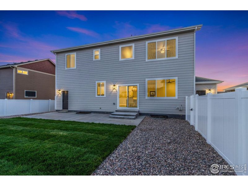 Exterior details and patio area of a home in , Wellington (Image 32).