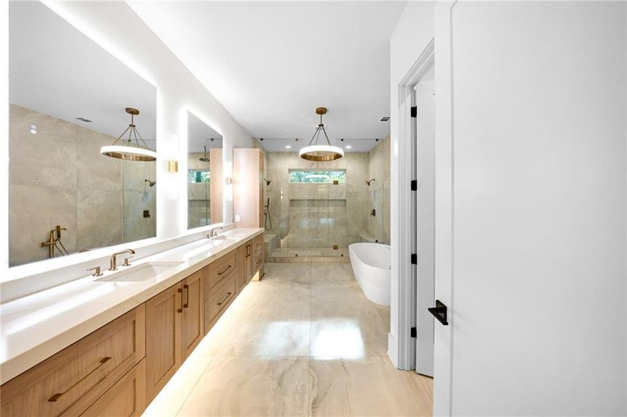 Furnished interior view inside a new home in , Alpharetta (Image 16). Furnished interior view inside a new home in , Alpharetta (Image 16).