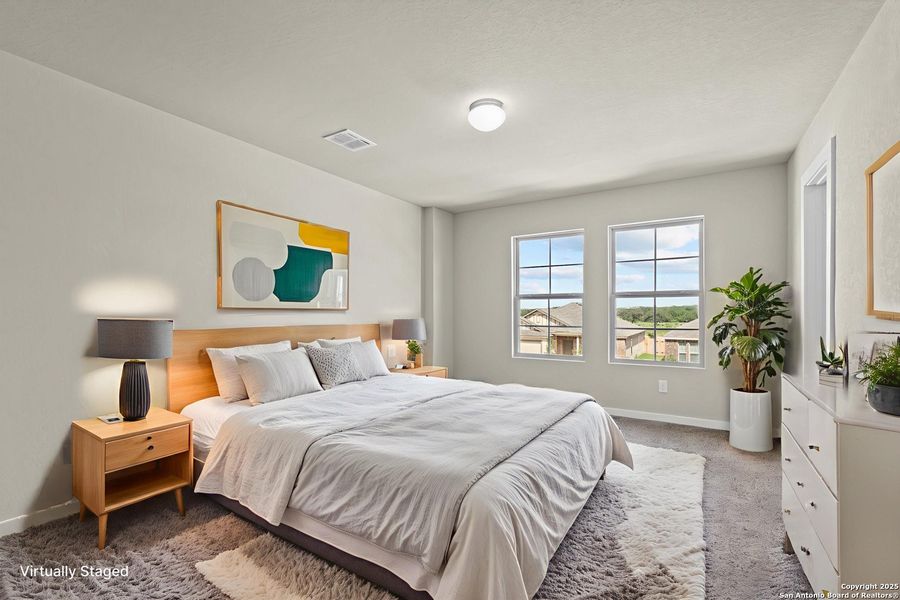 Furnished interior view inside a new home in Winding Brook, San Antonio (Image 11).