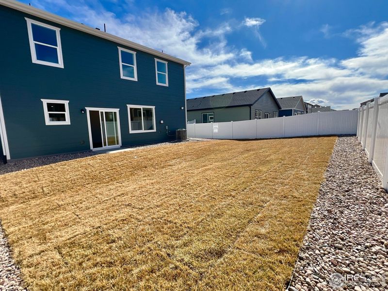 Exterior details and patio area of a home in Union Colony West, Greeley (Image 4).