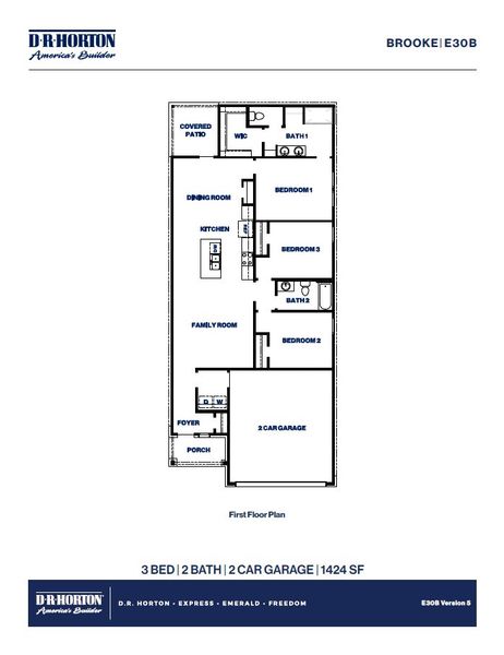 2D floor plan layout of this home in Cypress Green, Tomball, TX (Image 2). 2D floor plan layout of this home in Cypress Green, Tomball, TX (Image 2).