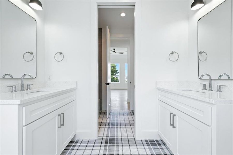 Furnished interior view inside a new home in , Roanoke (Image 6).