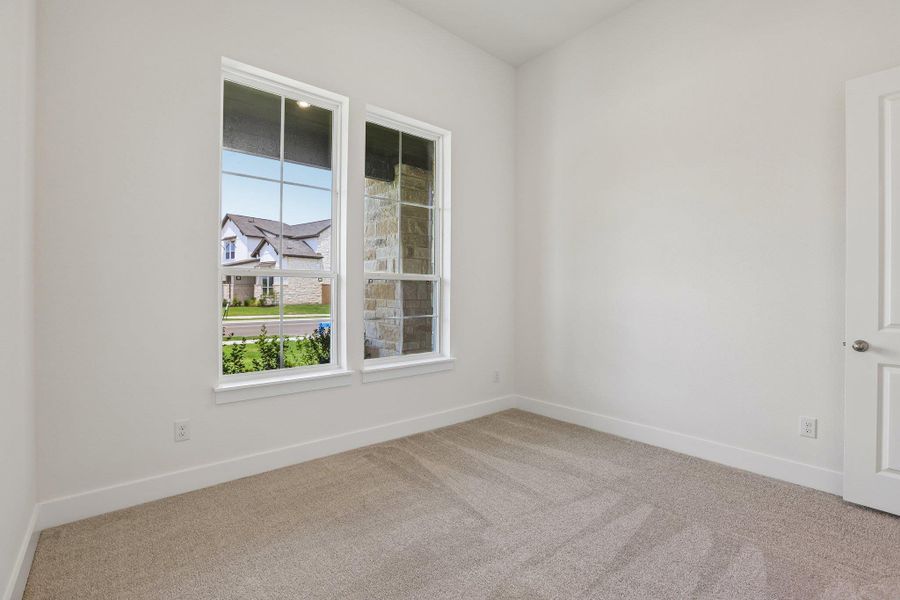 Spacious, unfurnished interior of a new home in Persimmon, Buda (Image 26). Spacious, unfurnished interior of a new home in Persimmon, Buda (Image 26).