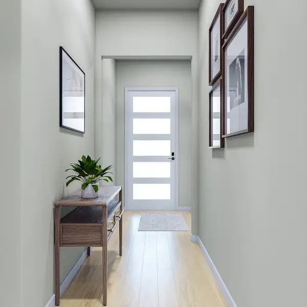 Furnished interior view inside a new home in Arbor Collection at Heritage, Dripping Springs (Image 5).