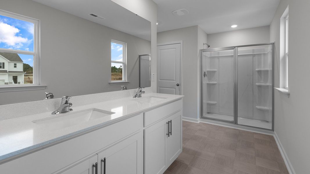 Furnished interior view inside a new home in Country Creek, Lexington (Image 8).