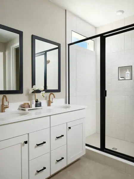 Furnished interior view inside a new home in Sugar Mill Village, Longmont (Image 13).