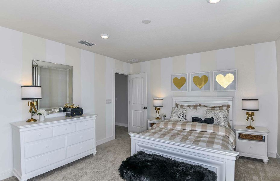 Furnished interior view inside a new home in Vida's Way, Wesley Chapel (Image 4).