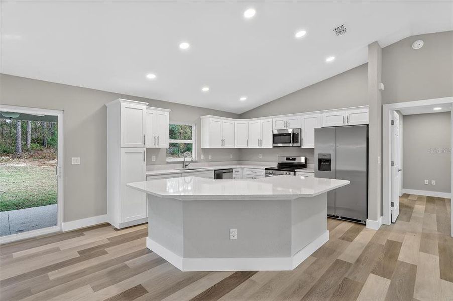 Furnished interior view inside a new home in , Citrus Springs (Image 12).