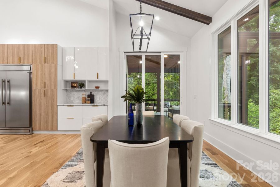 Furnished interior view inside a new home in , Charlotte (Image 14).