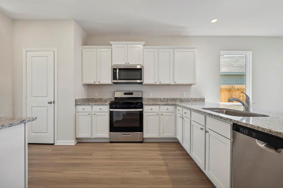 Furnished interior view inside a new home in Trails at Cochran Ranch, Waller (Image 5).