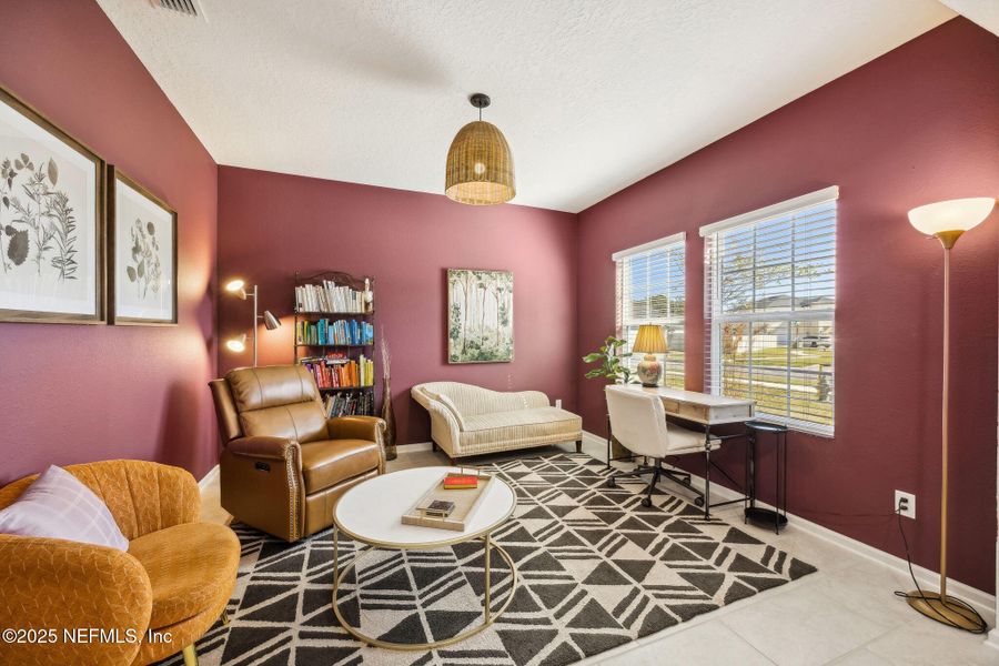Furnished interior view inside a new home in Wilford Preserve, Orange Park (Image 32). Furnished interior view inside a new home in Wilford Preserve, Orange Park (Image 32).