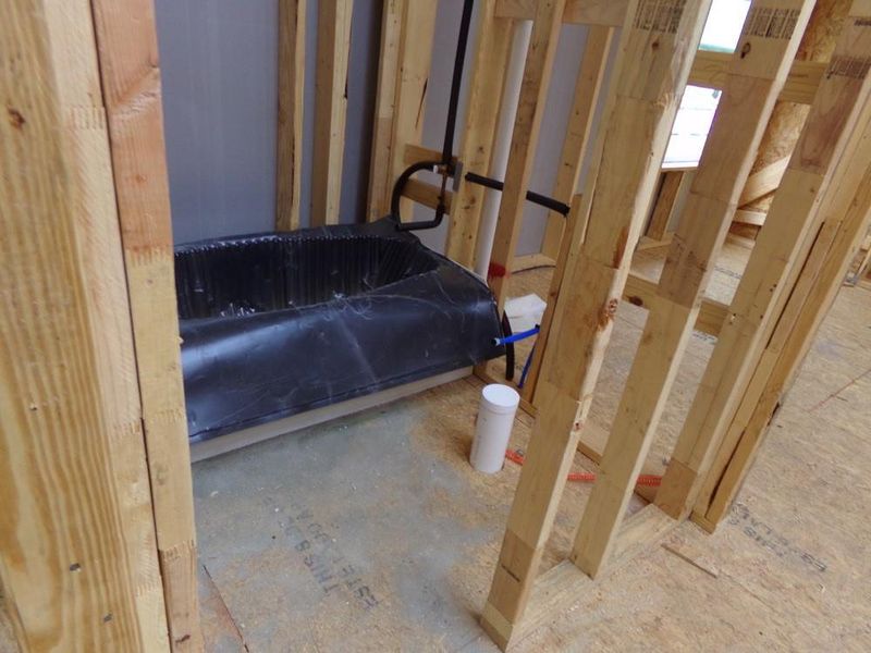 In-progress construction of a new home in Dunham Pointe 65' Homesites, Cypress, TX (Image 4).