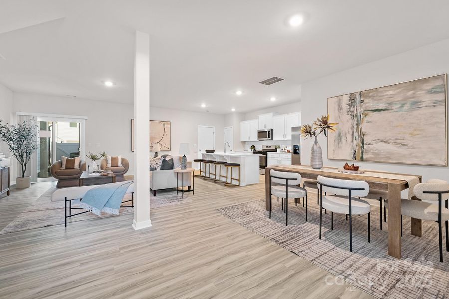 Furnished interior view inside a new home in Allston, Rock Hill (Image 8).