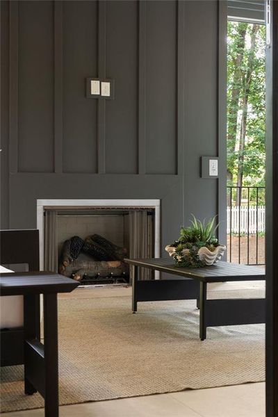 Furnished interior view inside a new home in , Roswell (Image 27).