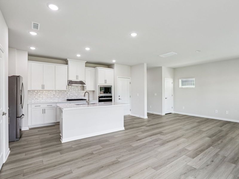 Furnished interior view inside a new home in Oak Manor - Classic Series, Garner (Image 6).