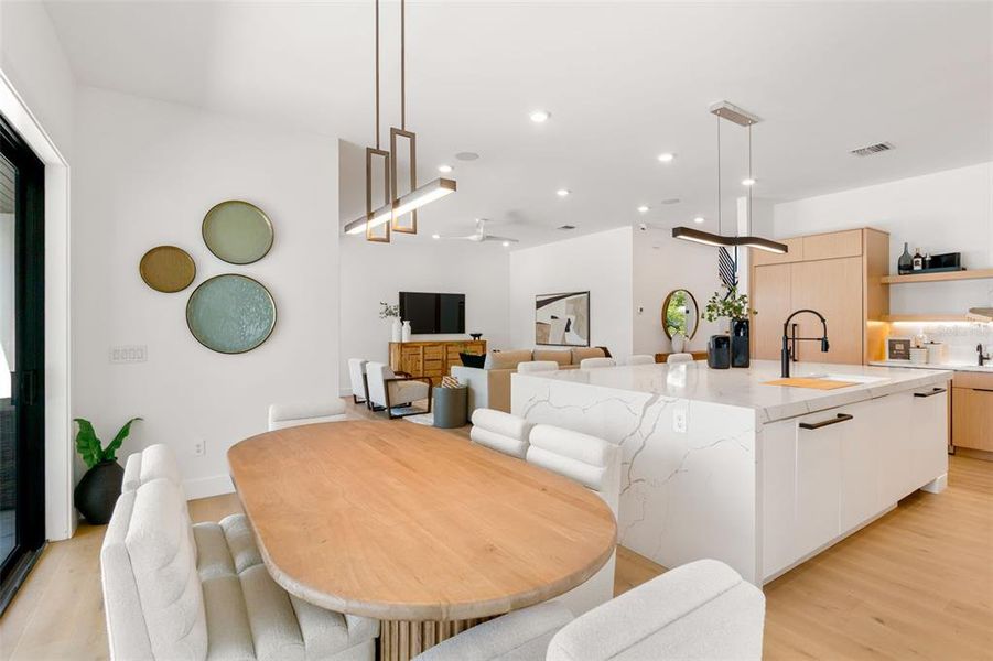 Furnished interior view inside a new home in , Sarasota (Image 17).