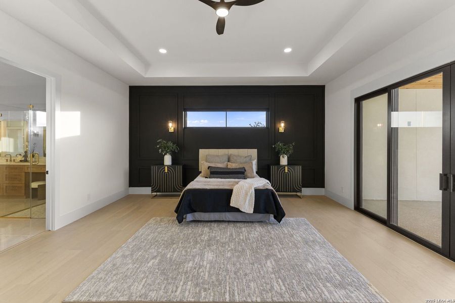 Furnished interior view inside a new home in , Boerne (Image 17).