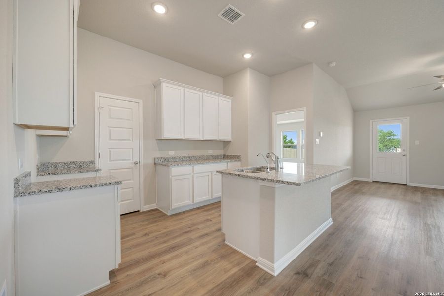 Furnished interior view inside a new home in Mesquite Ridge, San Antonio (Image 6).