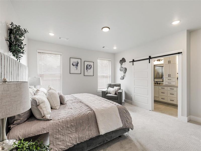 Furnished interior view inside a new home in , Sherman (Image 31).