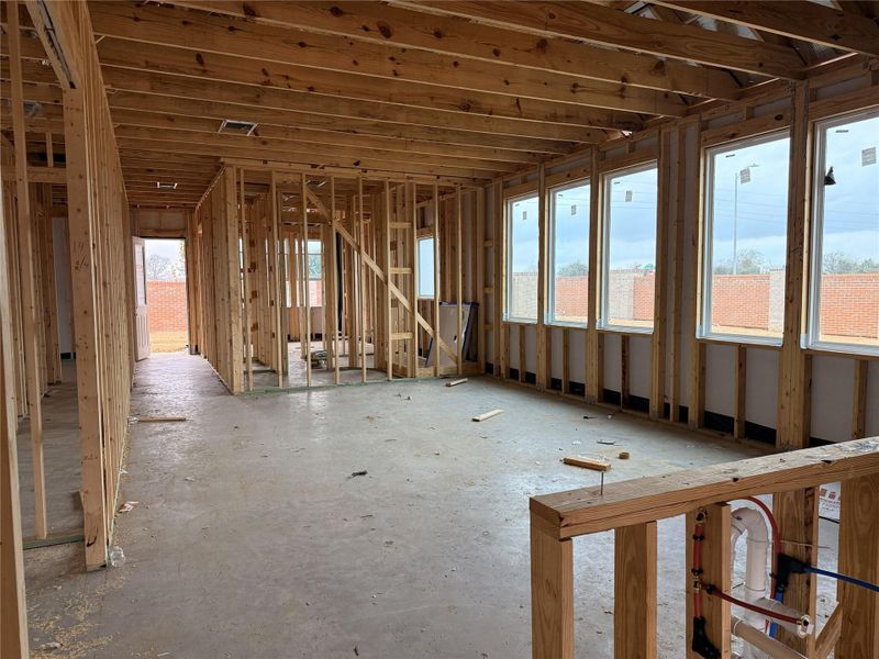 Construction progress