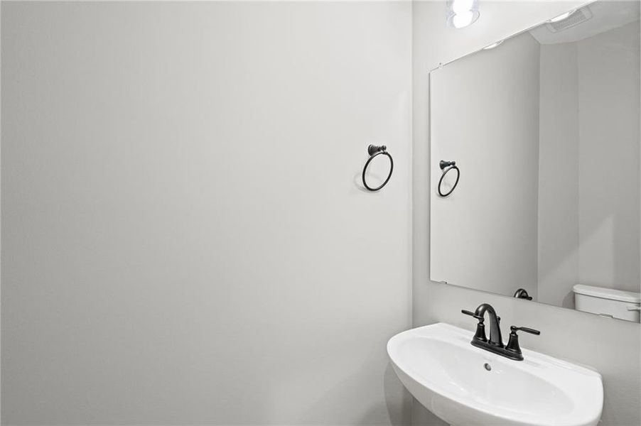 Furnished interior view inside a new home in Villas at Gold Creek, Dawsonville (Image 5).