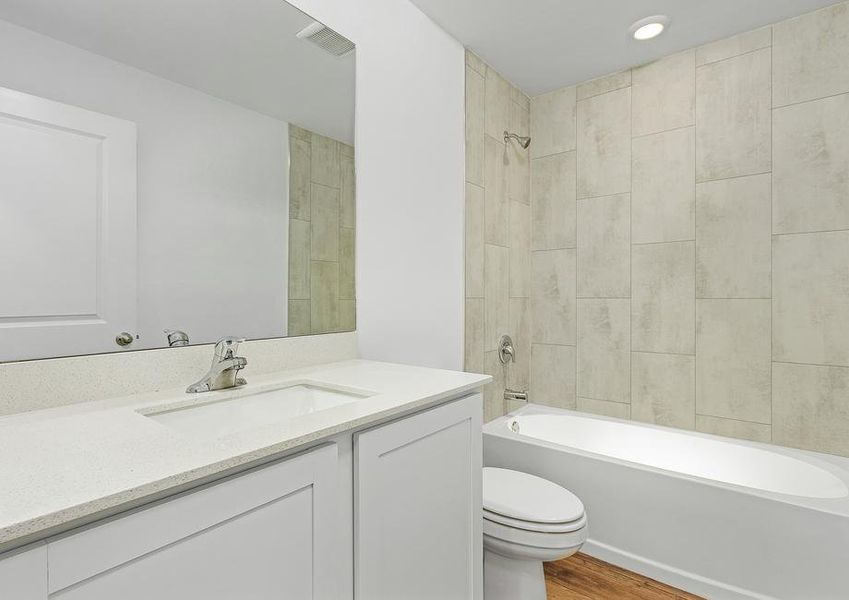 The second bathroom is perfect for your guests The second bathroom is perfect for your guests