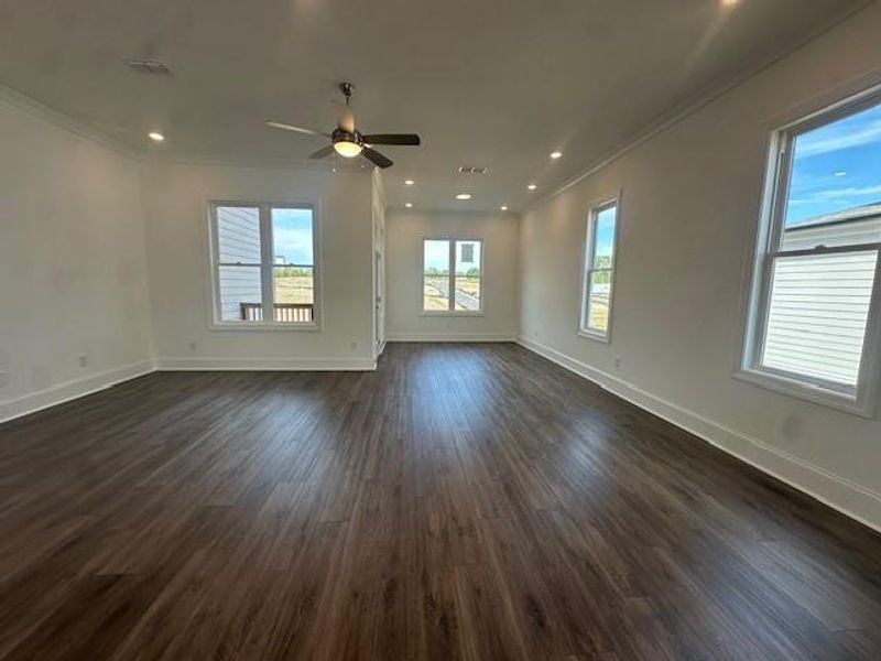 Spacious, unfurnished interior of a new home in Waterhaven, Cumming (Image 15). Spacious, unfurnished interior of a new home in Waterhaven, Cumming (Image 15).