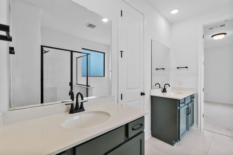 Furnished interior view inside a new home in Austin Point, Richmond (Image 15).