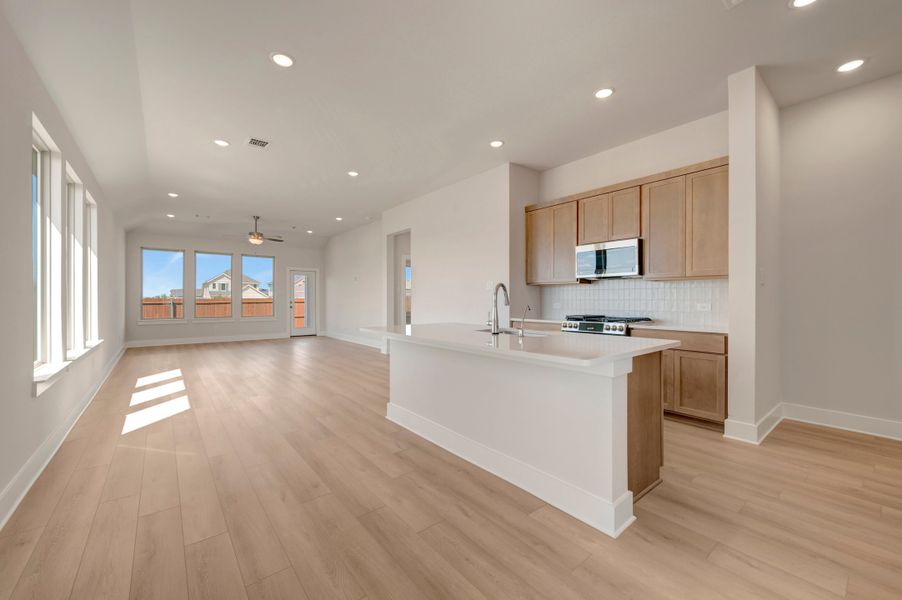 Furnished interior view inside a new home in The Meadows, Denton (Image 5). Furnished interior view inside a new home in The Meadows, Denton (Image 5).
