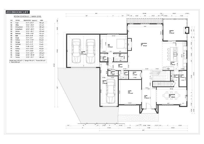 2D floor plan layout of this home in , Marietta, GA (Image 5).