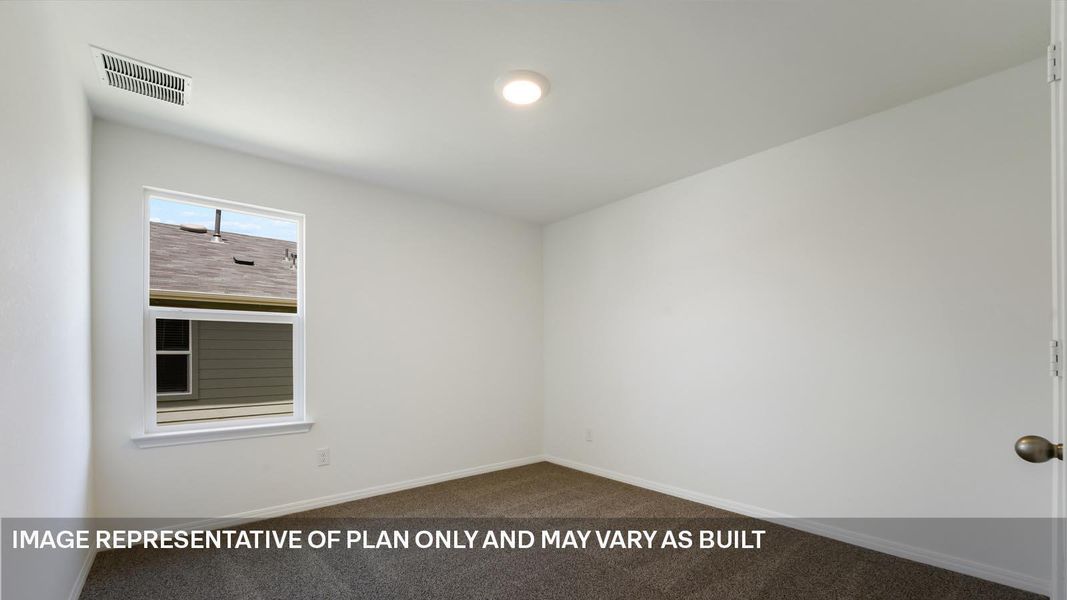 Spacious, unfurnished interior of a new home in Southgrove, Kyle (Image 13).