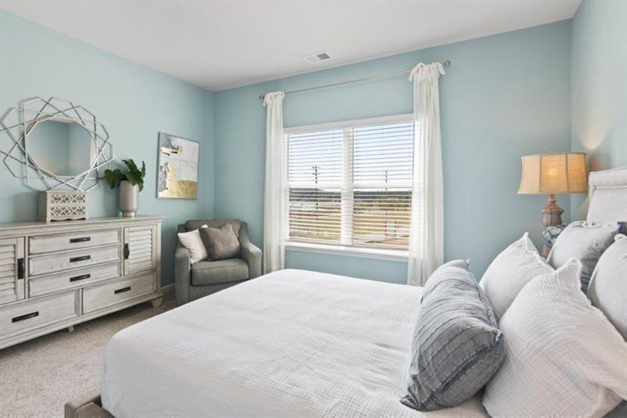 Furnished interior view inside a new home in Glen at Cave Springs, Douglasville (Image 30).