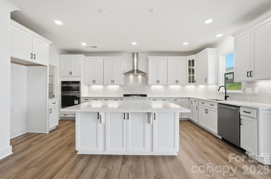 Furnished interior view inside a new home in Robinson Oaks, Gastonia (Image 12).