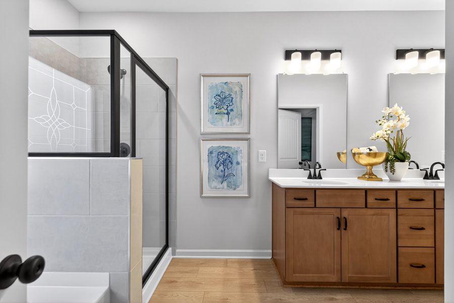 Furnished interior view inside a new home in Southbend, Rome (Image 19). Furnished interior view inside a new home in Southbend, Rome (Image 19).