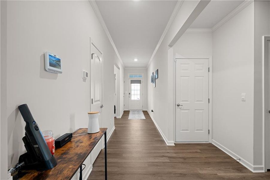 Furnished interior view inside a new home in Lost Creek, Dallas (Image 14).