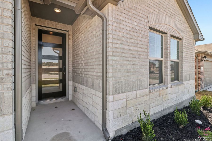 Exterior details and patio area of a home in Legendary Trails - Classic Series, Cibolo (Image 30). Exterior details and patio area of a home in Legendary Trails - Classic Series, Cibolo (Image 30).