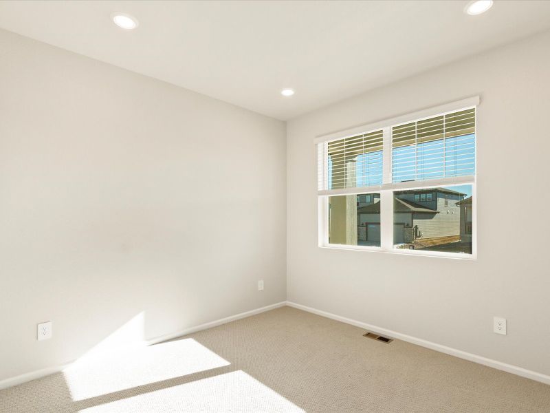 The Cherry Creek floorplan interior image taken at a Meritage Homes community in Northern Colorado.