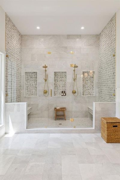 Furnished interior view inside a new home in , Dallas (Image 9).